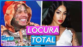 6ix9ine caused a stir arriving escorted by police and with his dig at Yailin | El Gordo y La Flaca