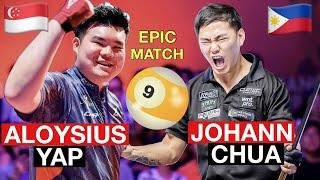 BATTLE OF ASIA’S BEST | SINGAPOREAN SUPERSTAR ALOYSIUS YAP VS FILIPINO SUPERSTAR JOHANN CHUA | EPIC