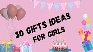 30 Perfect Gift Ideas for girls | Birthday Gift Ideas for girls | Girl gift idea | @WorldOfIdeas_30