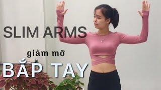 7 phút giảm mỡ bắp tay | 7 Min Slim Arms Workout - No Equipment