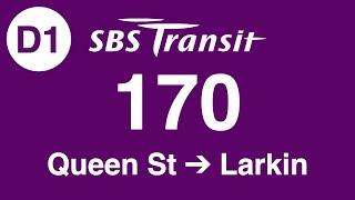 SBS Transit Cross-border Bus 170 Direction 1 Hyperlapse