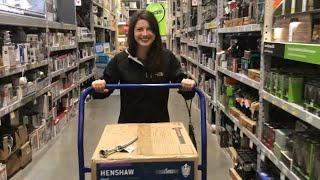 Meet Hannah’s MOM! Shopping during a HURRICANE! Lowe’s and Harbor Freight - flooring and appliances