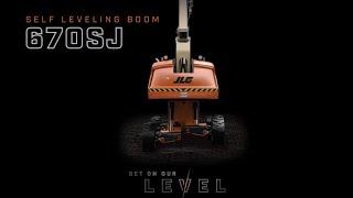 Industry’s first JLG® 670SJ self leveling boom