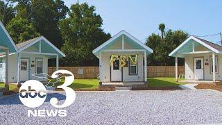 Pensacola welcomes first residents to tiny home community for foster youth