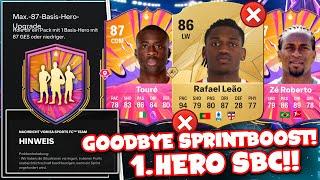 SPRINTBOOST PATCH! + 1. HERO UPGRADE SBC des JAHRES! in EA FC 25