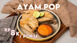 Empuk Wangi ! Enak Banget ! Resep Ayam Pop