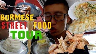 BURMESE STREET FOOD: BEST PASTRIES in all of SOUTHEAST ASIA, Yangon, Myanmar! (Part 1)