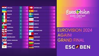  Eurovision 2024 Again! | Full Grand Final