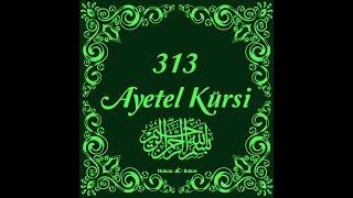 313 Ayetel Kürsi Ekmek, buğday ve pirinç gibi şeylere 313 kere okunursa bereketini arttırır,