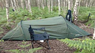 Solo wild camping