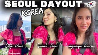 Seoul Tower of K-Drama | A Day Out In Korea  | Megha Abrol Vlogs