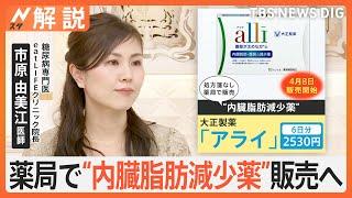 「脂肪の吸収を抑制して便として排泄させる」内臓脂肪減少薬「アライ」販売へ　肥満症治療薬との違いは？【Nスタ解説】｜TBS NEWS DIG