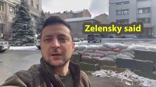 Zelensky gives snow to the Ukrainian spring in #Kyiv