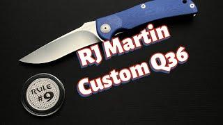 RJ Martin Custom Q36-SS Knife Review