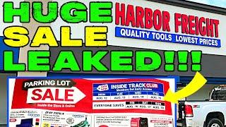 Harbor Freight Biggest Sale Leak of the Year!