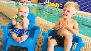 BACK AT SWIM CLASS!