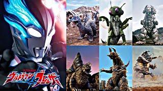 All kaiju Defeated by SKaRD Members Before The Appearance of Ultraman Blazar