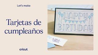 Cómo hacer postales de felicitación con Cricut | Cricut España