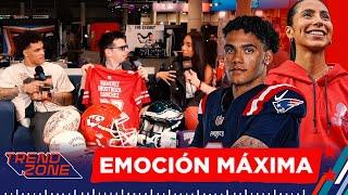 Christian González, NUEVA estrella de la NFL y Diana Flores, figura del Flag Football en Trendzone