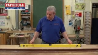 Faithfull 120cm 4ft Box Section Spirit Level FAISLB1200
