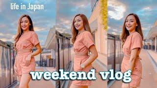 life in Japan | WEEKEND vlog  Mitsui Outlet, Sushi date 