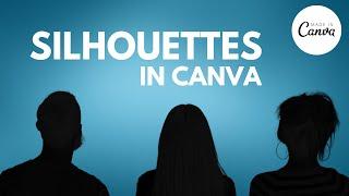 An Easy Trick to Create Silhouettes from Photos in Canva