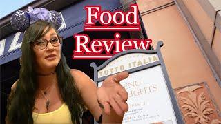 Tutto Italia Ristorante | EPCOT Lunch | Vegan & non-vegan review | Walt Disney World