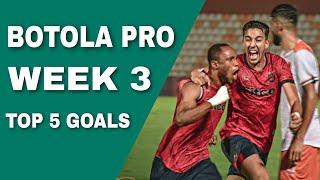 Top 5 goals of Botola pro 2022 : week 3