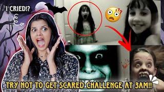 Try Not To Get SCARED CHALLENGE At 3 AM!! *Level Hard* | Jenni's Hacks
