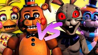 FNAF 9 vs FNAF 2 | СУПЕР РЭП БИТВА | Five Nights At Freddy's Security Breach ПРОТИВ ФНАФ Аниматроник