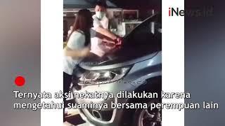 Video Viral Perempuan Cegat Suami Bersama Selingkuhannya di Manado