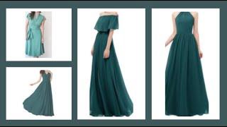 Bluegreen Dresses for an Impressive Look |Flower De Fashion