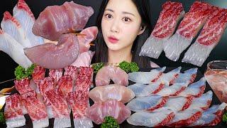 큼직하게 썰어 더 맛있는 숭어숭어밤 숭어회 먹방 Raw Mullet ボラの刺身 | eating show |asmr mukbang korean