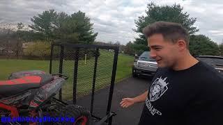 MY TRIP TO VISIT MICHAEL SABO AND SURPRISING MIKE WITH MY NEW QUAD