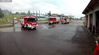 Feuerwehr Semmering - Eintreffen HLFA-K