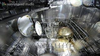 Look inside a running dishwasher with GoPro