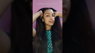 Indulekha hair oil review️ #shortsfeed #haircare #indulekhahairoil #hairgrowthtips #goodhair #grwm