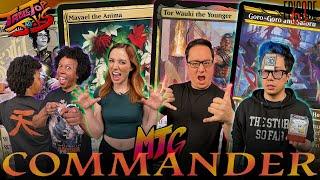 MTG Commander Gameplay | Josh Lee Kwai vs Becca Scott vs TheAsianAvenger vs Blackneto | TTJ ep 61