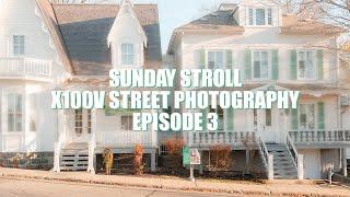 Fujifilm X100V Street Photography in Quebec City - Sunday Stroll EP. 3