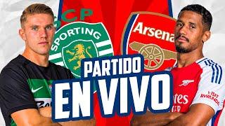 ️ SPORTING CP vs ARSENAL | Champions League - Fecha 5 | Partido EN VIVO