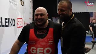 Battle of 120+kg class - Olivares vs Samkharadze - 2024 IPF World Classic Powerlifting Championships