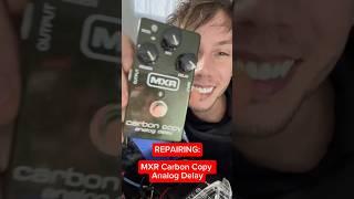 Repairing: MXR Carbon Copy Analog Delay (Ep. 5) #mxr #delaypedal #repairing #howto