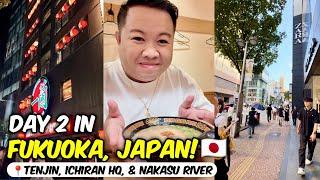 Exploring Tenjin Underground Shopping + Ichiran HQ + Nakasu River!  | JM Banquicio