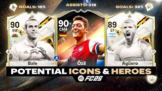 FC 25 | POTENTIAL ICONS AND HEROES  ft. Bale, Aguero, Ozil...