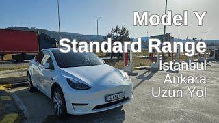 Tesla Model Y Standard Range ile İstanbul - Ankara / Herkesin Beklediği Video
