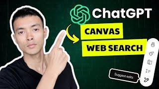 Tính năng siêu mới của ChatGPT Canvas & Web Search