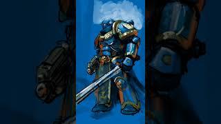 warhammer 40k space marine speed paint timelapse #warhammer40k