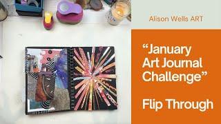 Completed January Challenge - Flip through