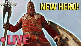 NEW HERO LAUNCH! Varangian Guard - FOR HONOR [LIVE]