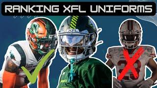 Ranking 2023 XFL Uniforms